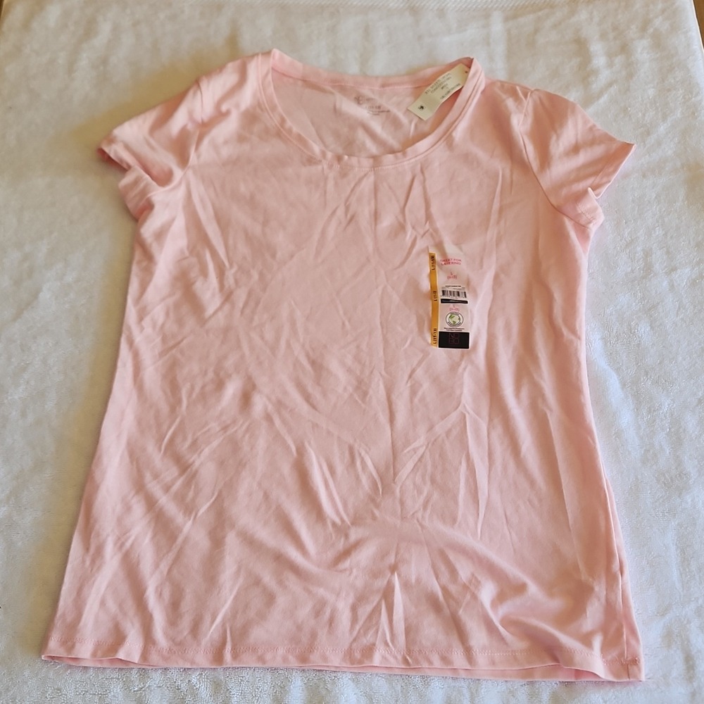 No Boundaries Girls Pink‎ Short Sleeve T-Shirt L (11-13)